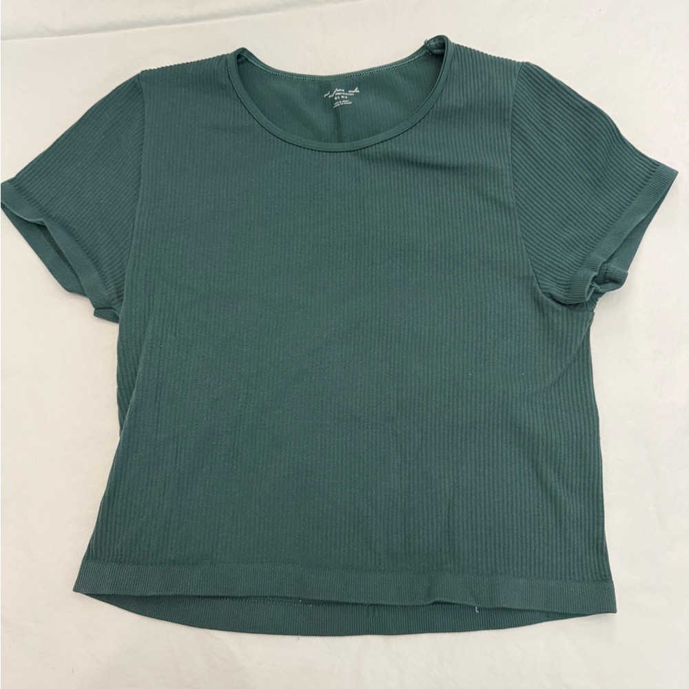 Urban Outfitters Teal Short Sleeve Top